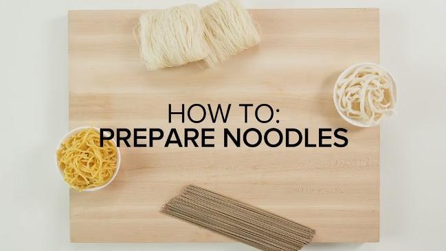 How to prepare noodles