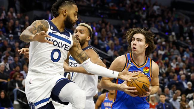 Josh Giddey is making a name for himself in the NBA. (Photo by David Berding/Getty Images)