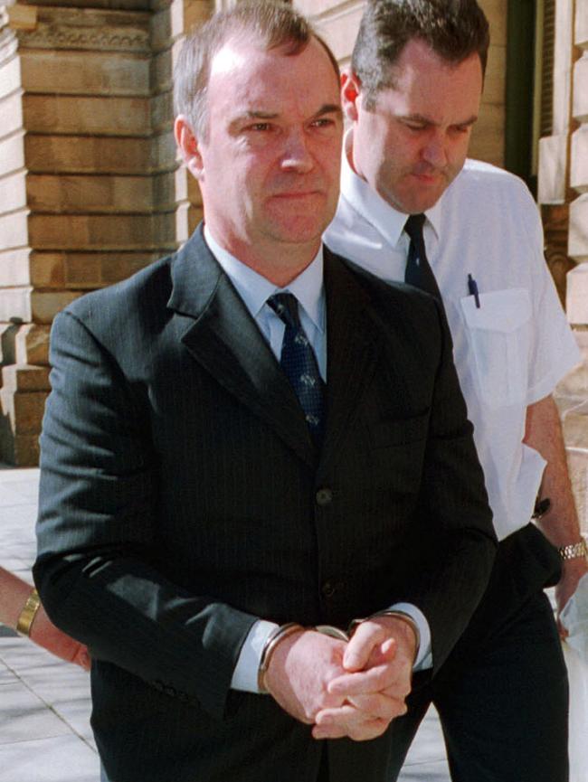 Tony Grosser leaves the High Court in 2002.