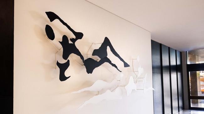 Steven Bellosguardo’s winning $25,000 Hilton Commission sculpture. Picture: Olivia Power.