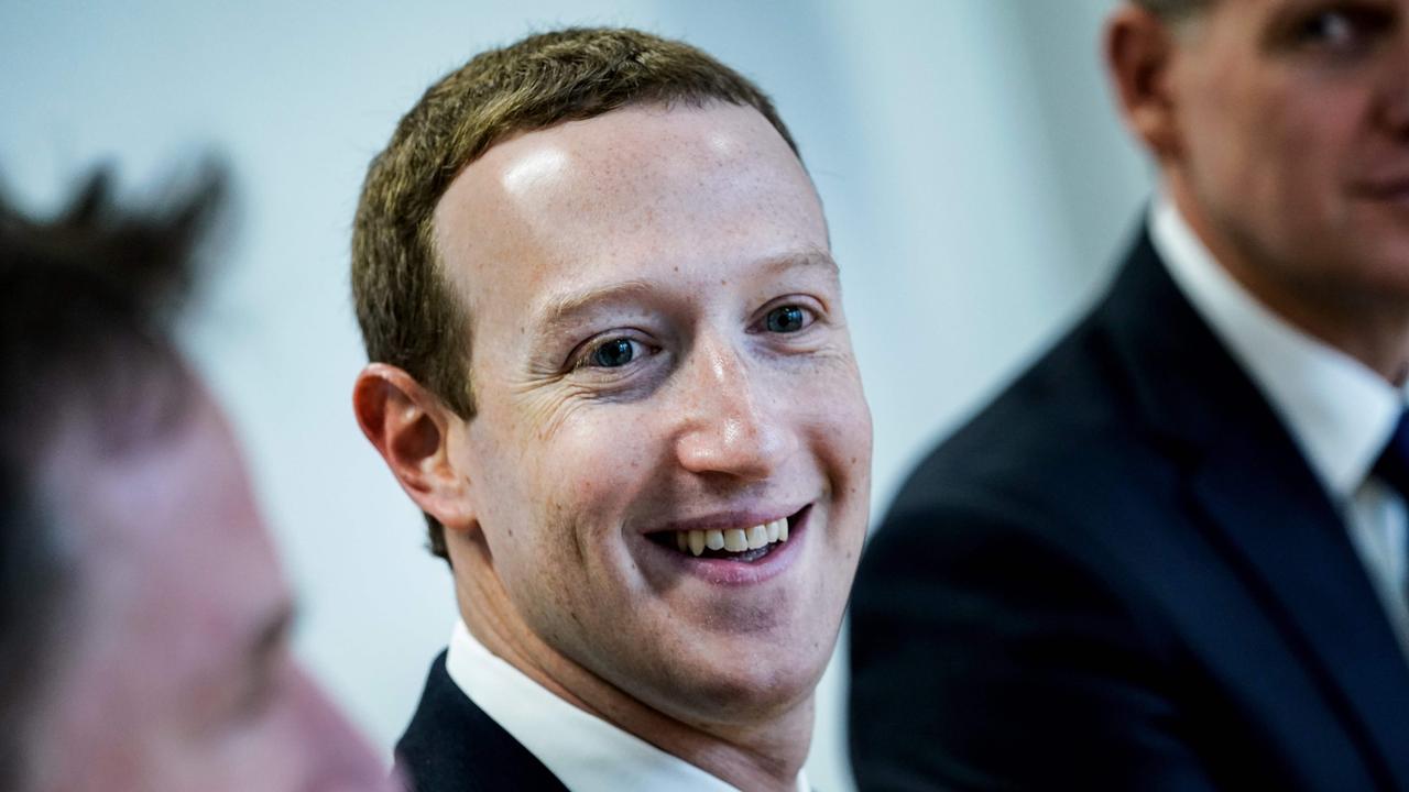 Facebook founder Mark Zuckerberg. Picture: Kenzo Tribouillard / AFP