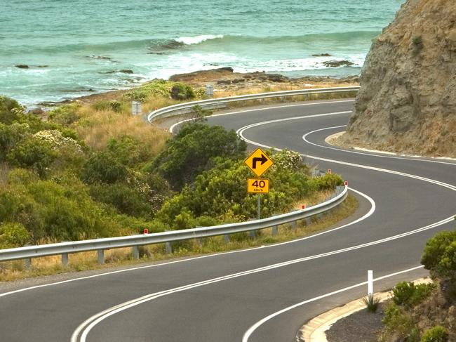 The Great Ocean Road - Australia's recreational driveGeneric photo of an Australian road