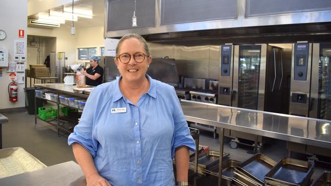 Rockhampton Meals on Wheels business and operations manager Margo Haks inside the Berserker Street facility kitchen.