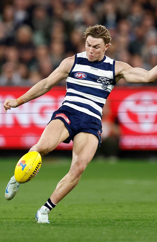 Bruhn played for Geelong Grammar School and Geelong Falcons. Picture: Getty Images