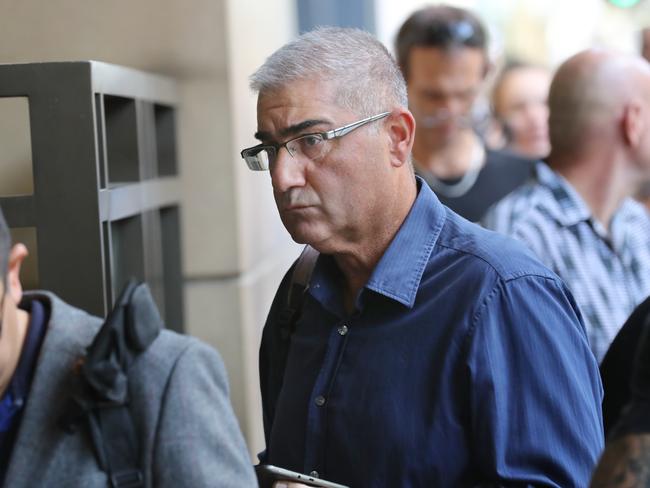 Bill Vlahos was sentenced to nine years’ jail. Picture: David Crosling