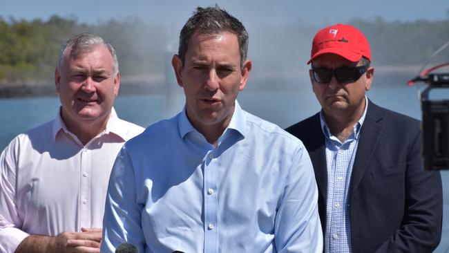 A new Marine Industry Site at the Port of Bundaberg was officially opened by Treasurer Jim Chalmers, Assistant Minister for Regional Development Anthony Chisholm and Bundaberg Mayor Jack Dempsey.