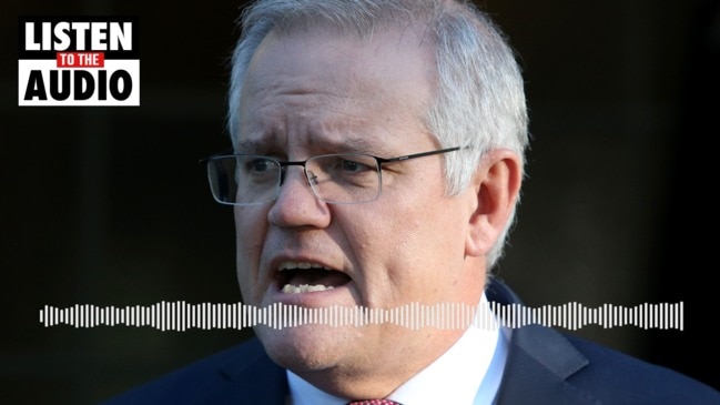 Scott Morrison hits back over vaccine rollout lockdown blame: "I don't accept that"