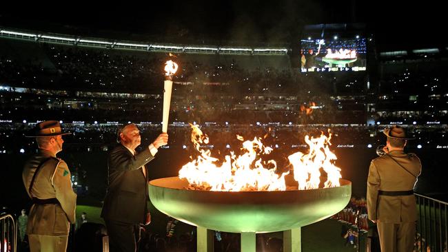 Richmond and Melbourne have made Anzac Eve into a special night on the AFL calendar.