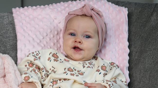 Western Sydney bub Sophia Morton. Picture: Gaye Gerard