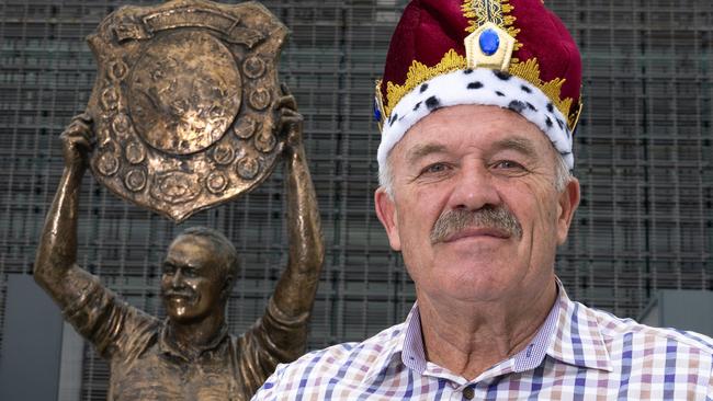 Wally Lewis at Suncorp Stadium ahead of the Kings Birthday public holiday. Photo - Zain Mohammed