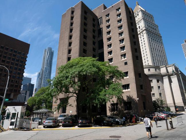 The Metropolitan Correctional Center in New York. Picture: Don Emmert/AFP