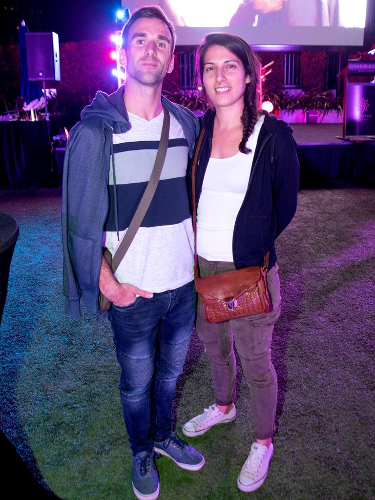 Anthony Cierco and Mathilde Arnaudet at the World Poker Tournament Australia VIP Player’s Party. Picture: Andrew Meadowcroft.