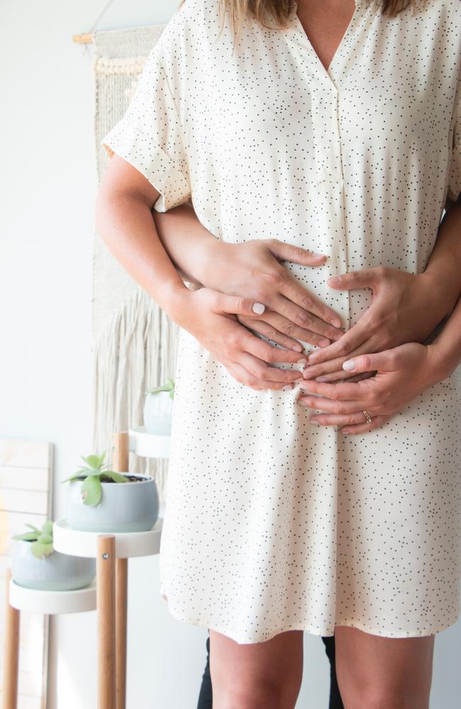 Early pregnancy symptoms can include fluid retention and bloating. Picture: Unsplash