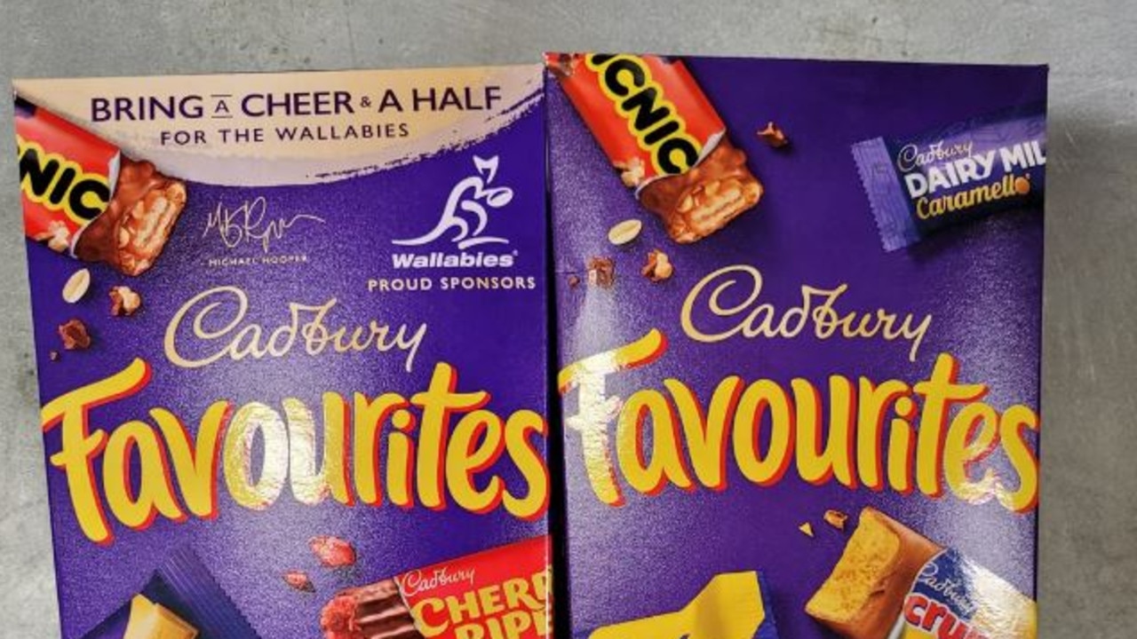 Australijczycy są wściekli, gdy Cadbury po cichu zmniejsza rozmiar swojego popularnego pudełka ulubionych