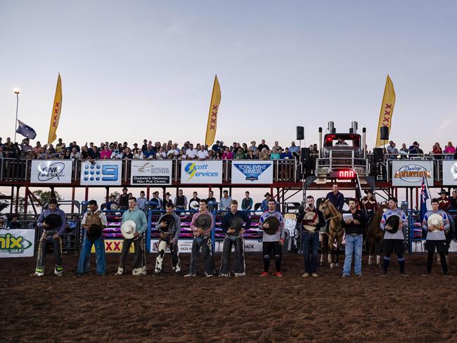 All the action at the sold-out 50th iteration of the Noonamah Tavern and Rodeo. Picture: Pema Tamang Pakhrin