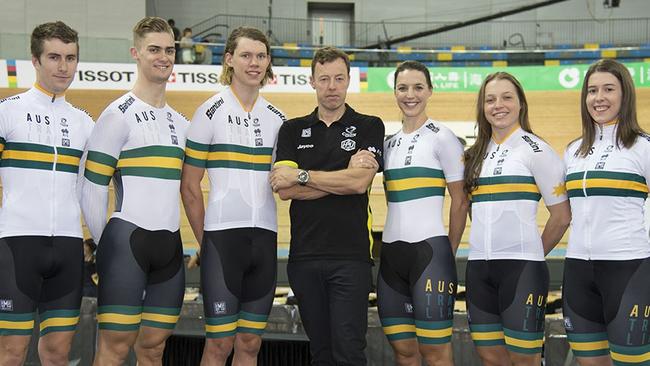 Australia's track cycling team boss says cyclists shouldn't be thinking about winning they're on the starting line