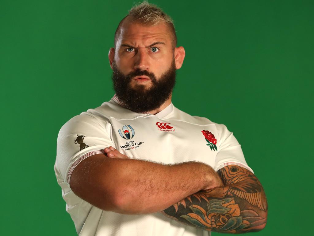 Joe Marler poses during the England photoshoot held on September 15, 2019 in Miyazaki, Japan. (Photo by David Rogers/Getty Images)