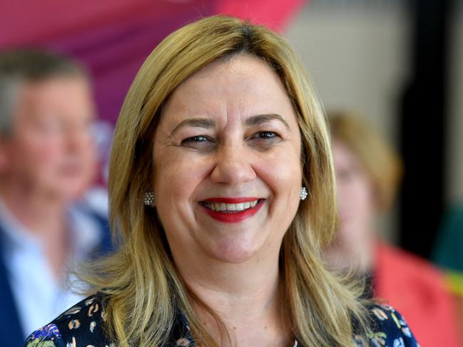 Brisbane 2032 Olympic Committee at the Townsville Sports Reserve. Queensland Premier Annastacia Palaszczuk. Picture: Evan Morgan