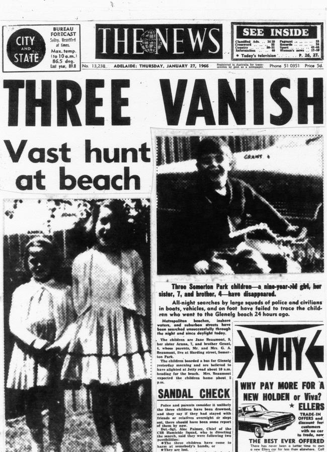 The front page of The News, January 27, 1966.