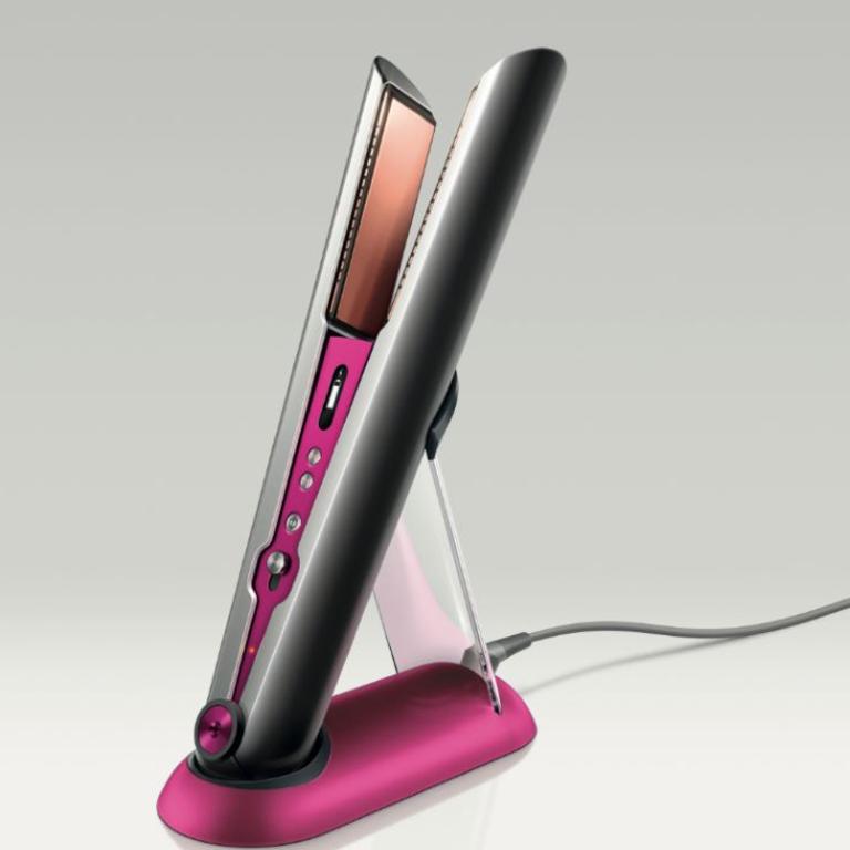 Dyson has unveiled the Corrale, a hair straightener that is like nothing else on the market. Picture: Supplied