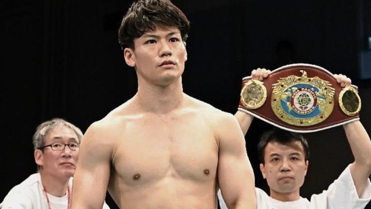 Japanese boxing star Takeshi Inoue is in great shape for his fight with Tim Tszyu.