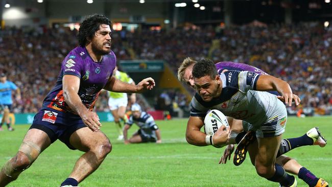 Tohu Harris was magnificent for the Storm on Saturday.