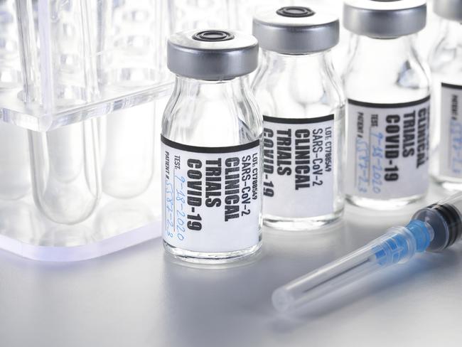 A vaccine could be widely available by the end of the year if results are successful. Picture: istock