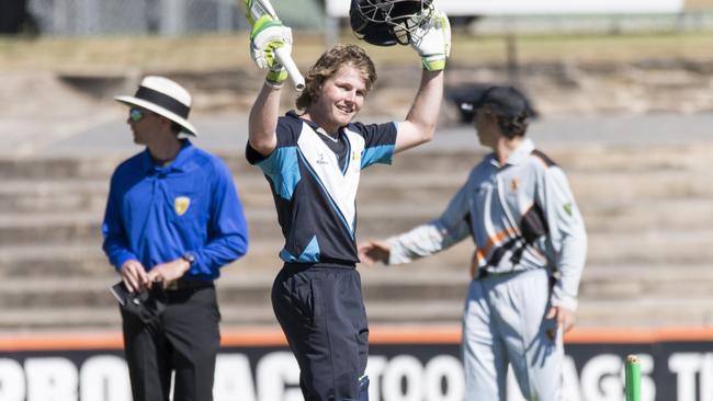 Will Pucovski at the under-19 cricket championships in Adelaide, Photo: Brody Grogan.