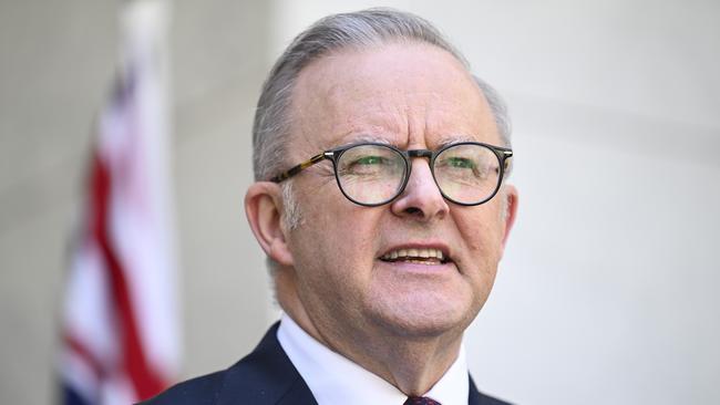 Prime Minister Anthony Albanese says the agreement will support many Northern Territorians. Picture: NewsWire / Martin Ollman