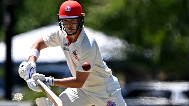 Dylan Brasher in action for Footscray. Picture: Andy Brownbill