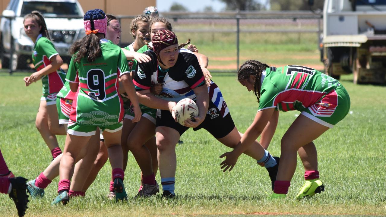 Western Ringers v Gatton/Valleys U17 girls. Adrian Vowles Cup 2020.