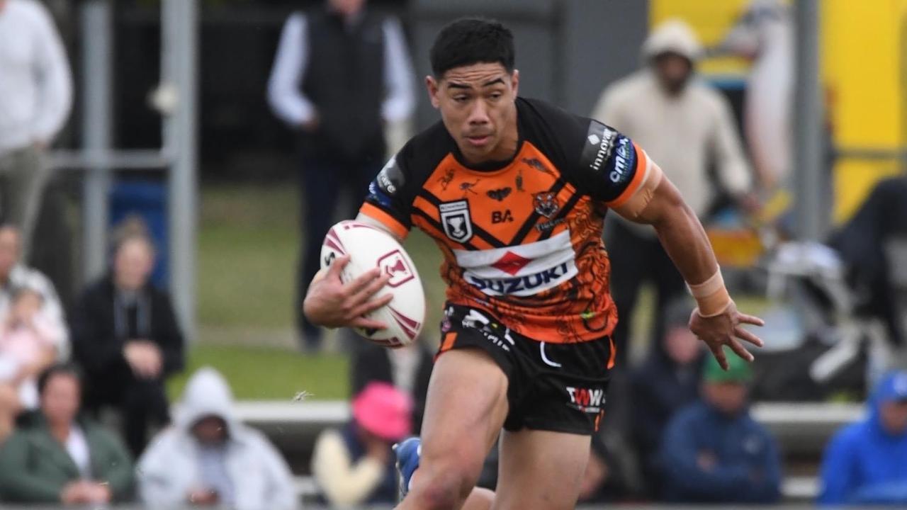 Melbourne product Haele Finau has signed with the Dragons. Photo: Brisbane Tigers