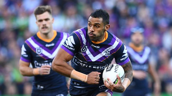 Josh Addo-Carr is the game’s fastest man. Picture: Quinn Rooney/Getty