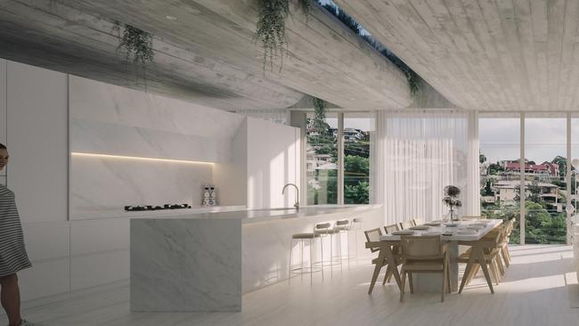 An artist’s impression of the approved renovations.