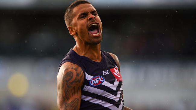 Bradley Hill is one of the new faces in Fremantle’s leadership group. Picture: Getty