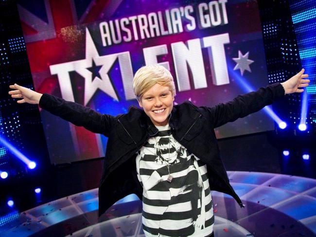 Vidgen was the Australia’s Got Talent winner in 2011. Picture: Supplied