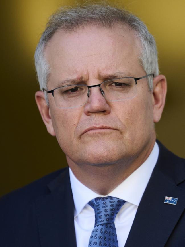 Scott Morrison argued that when politicians think about legacies they stop thinking about today. Picture: Rohan Thomson/Getty Images