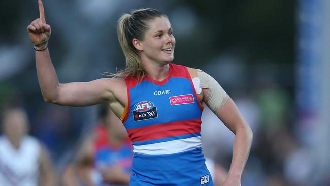 Katie Brennan is one of the game’s best forwards. Picture: Wayne Ludbey