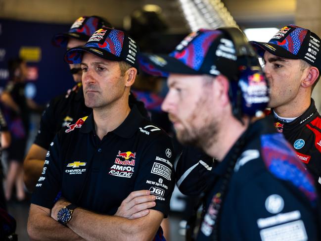 Jamie Whincup hopes the team’s worst round of the season is behind them. Picture: Daniel Kalisz/Getty Images