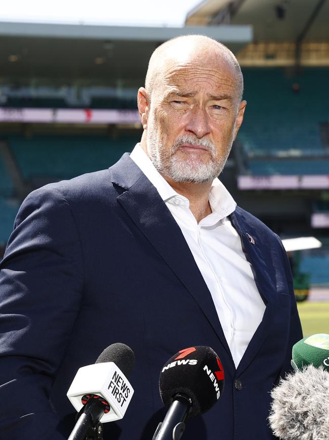 Channel 7’s head of sport Lewis Martin has gone. Picture: Richard Dobson