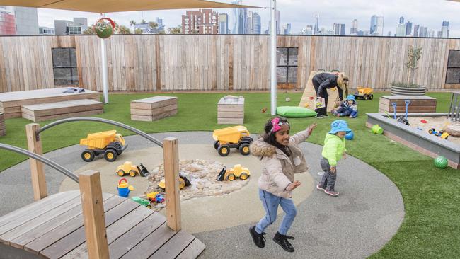 Sydney is going to be in dire need of more childcare centres as the city grows.  Picture: Jason Edwards