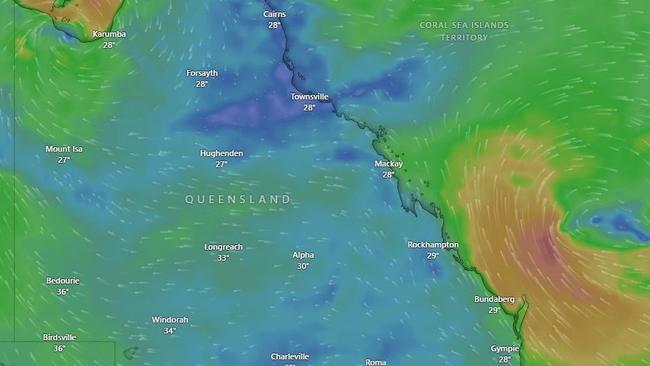 Queensland is facing two severe weather systems on either side of the state. Picture: Supplied