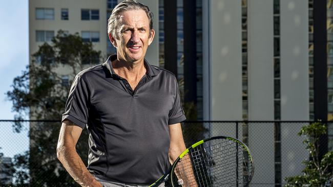 Tennis Gold Coast President Mike Ford. Picture: Jerad Williams