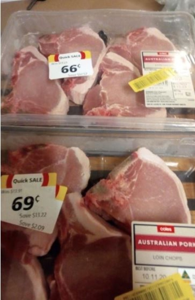 Another Coles shopper recently revealed the best time to nab a bargain at the supermarket is around 5pm. Picture: Facebook