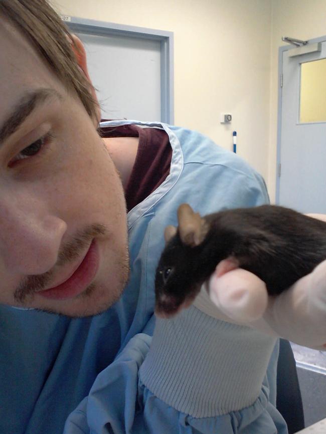 As a UniSA PhD student, Jackson Ryan killed 563 mice over four years.