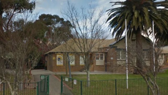 Moss Vale Public School was closed on Friday for deep cleaning after being linked to a positive case of COVID-19. Picture: Google