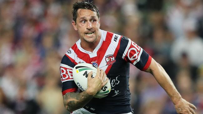 The Knights are watching Mitchell Pearce’s next move. Picture: Brett Costello