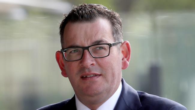 Premier Daniel Andrews was not sought for interview. Picture: AAP