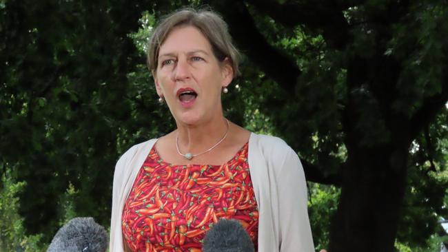 Greens member for Hobart Cassy O'Connor.