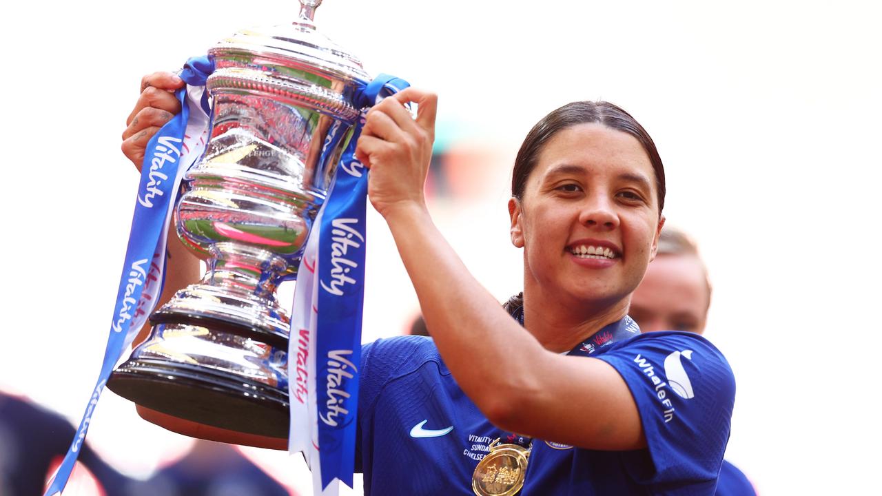 Football News 2023 Sam Kerr Scores As Chelsea Win Womens Fa Cup Final